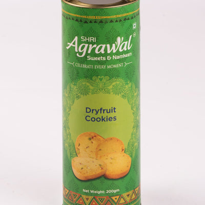 Shri Agrawal Sweets & Namkeen Dryfruit Cookies - 200 gms