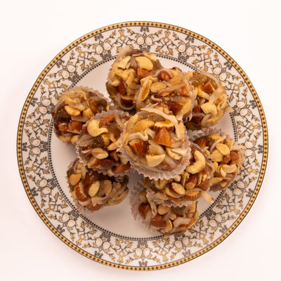 Shri Agrawal Sweets & Namkeen Dryfruit Mix Laddu - 500 gms