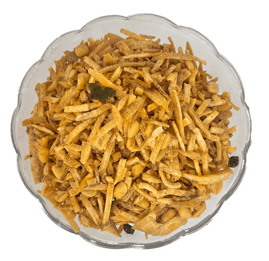 Bhole G Namkeen & Wafers Farali Sweet & Spicy Banana Chewdo - 400 gms