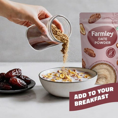 Farmley Date Powder - Natural Sugar - 200 gms – Himkhand