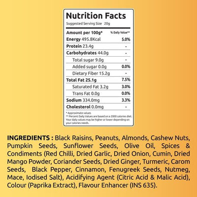 Farmley Mexican Peri-Peri Mix Nuts - 18 gms