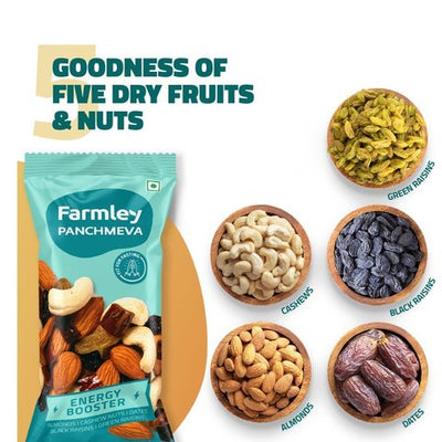 Farmley Panchmeva Dry Fruit Mix - 18 gms – Himkhand