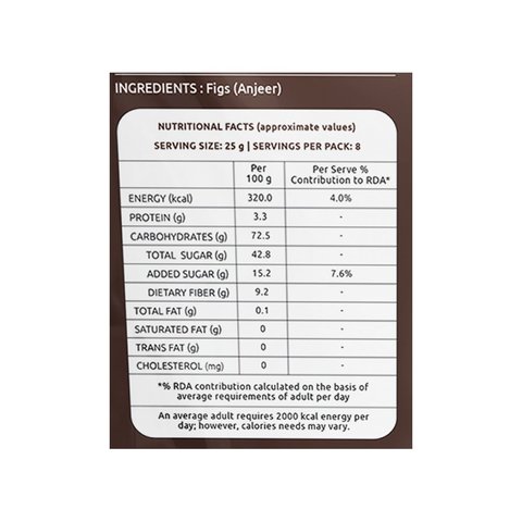Farmley Premium Anjeer  - 200 gms