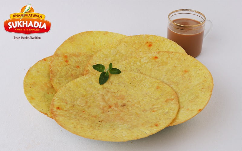 Sukhadia Sweets & Snacks Garlic Khakhra - 250 gms
