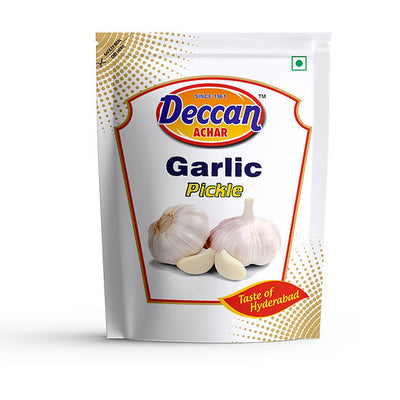 Deccan Achar Garlic Pickle - 500 gms