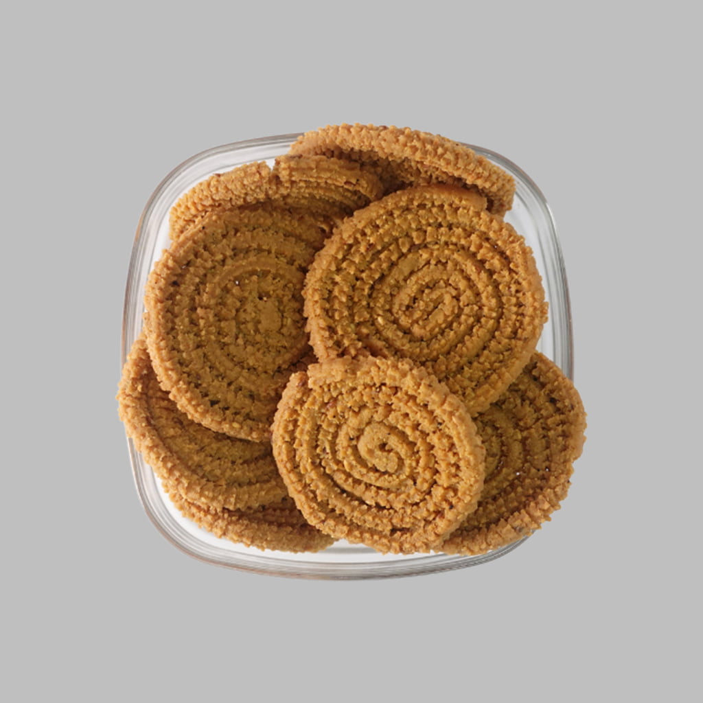 M M Mithaiwala Gehu chakli - 500 gms