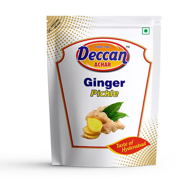 Deccan Achar Ginger Pickle - 500 gms