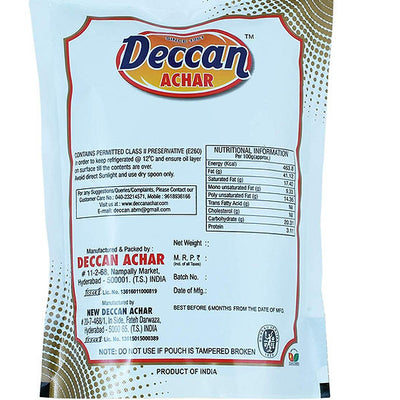 Deccan Achar Green Chilli Pickle - 500 gms