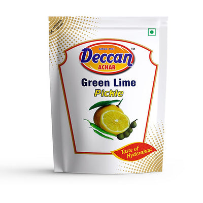 Deccan Achar Green Lime Pickle - 500 gms