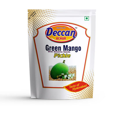 Deccan Achar Green Mango Pickle - 500 gms
