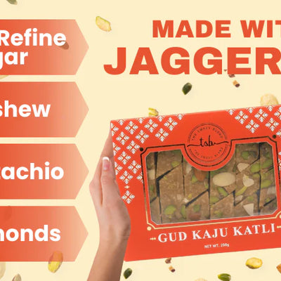 The Sweet Blend Gud Kaju Katli - 500 gms