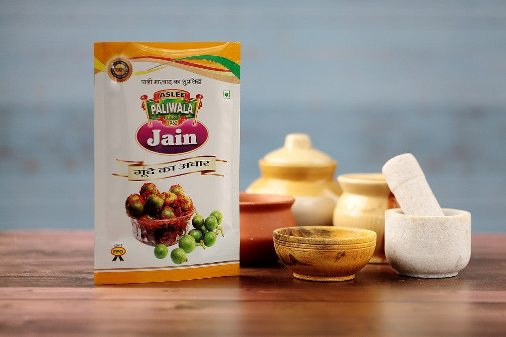 Aslee Paliwala Jain Pickles Gunda Pickles - 400 gms