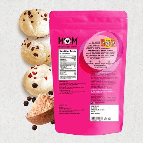 Himalayan Salt & Pepper Roasted Makhana by MOM - Meal Of The Moment - 52 gms
