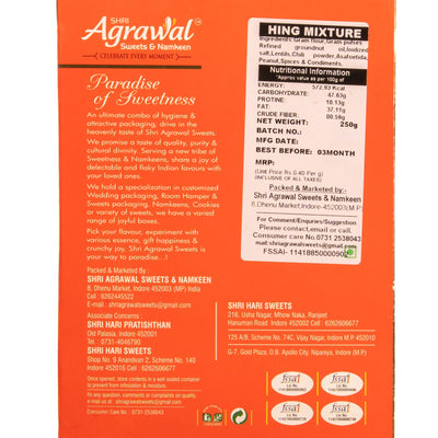 Shri Agrawal Sweets & Namkeen Hing Mixture - 500 gms