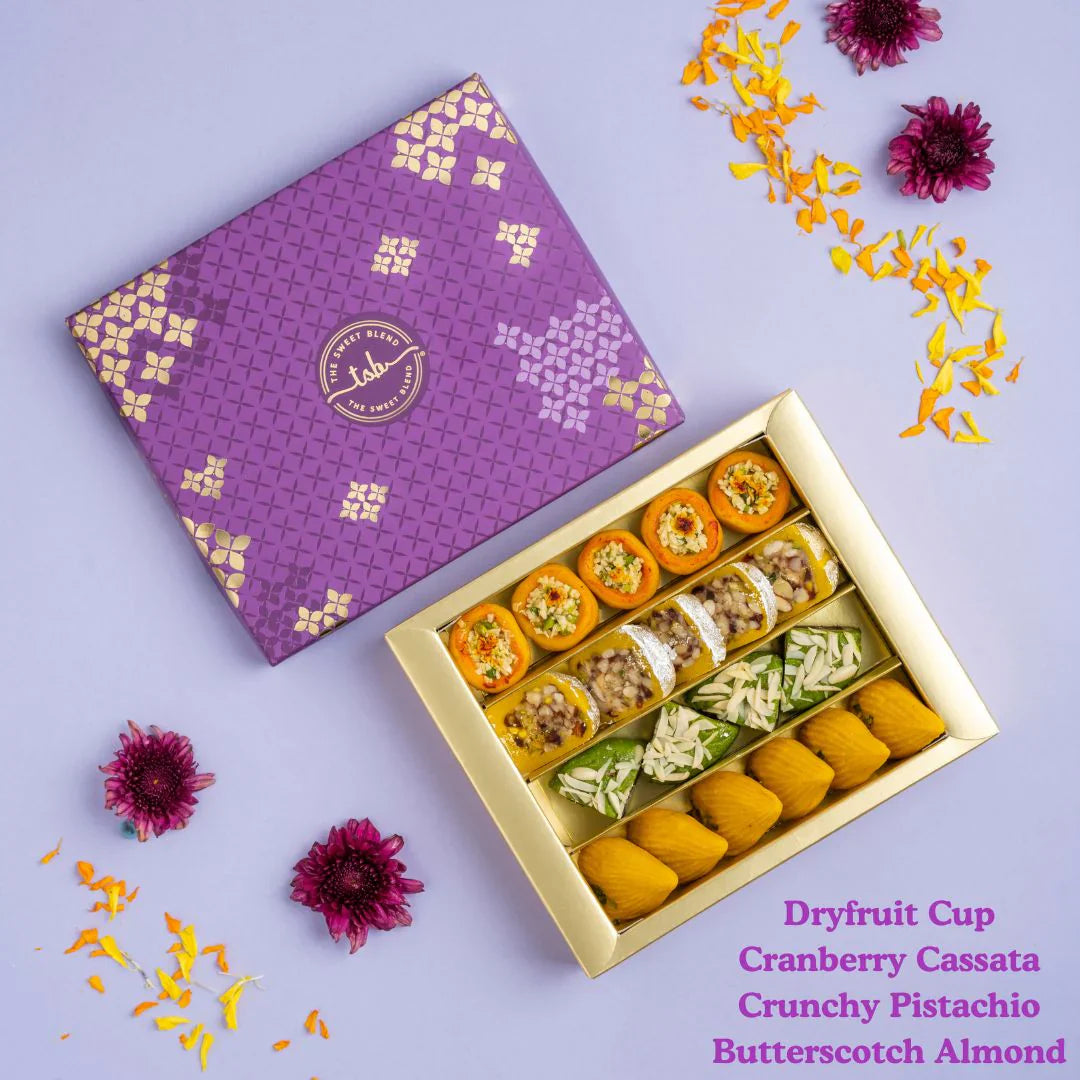 The Sweet Blend Indulgent Mithai Box - 500 gms