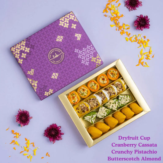 The Sweet Blend Indulgent Mithai Box - 500 gms