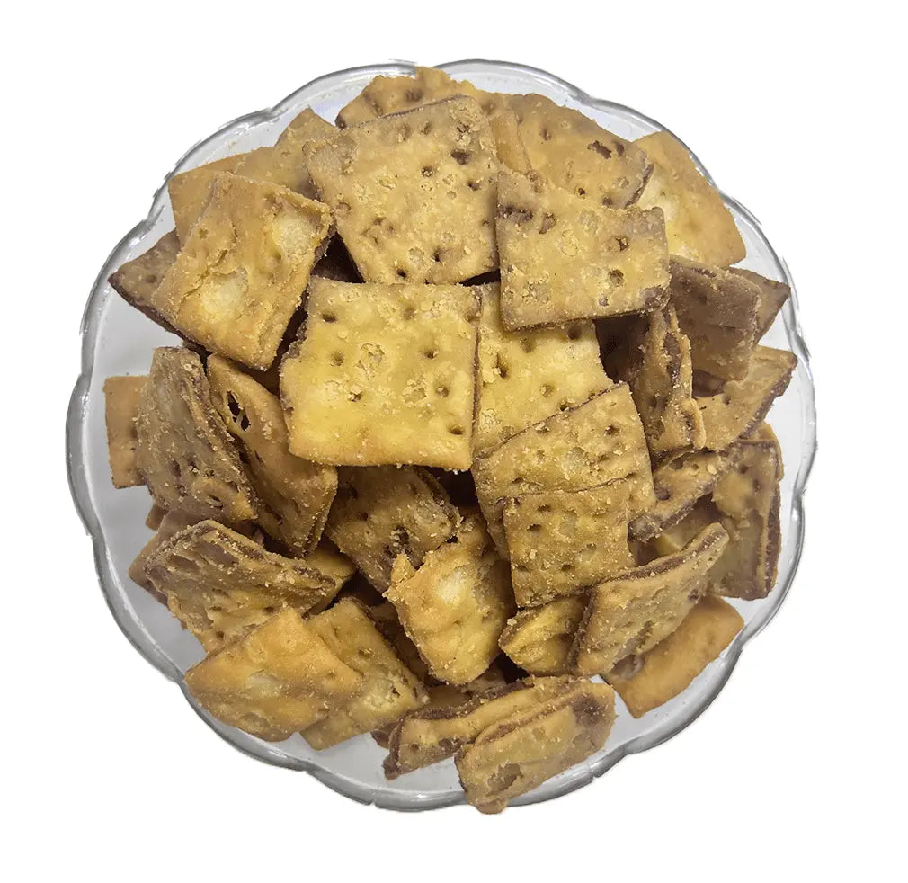 Bhole G Namkeen & Wafers Jeera Sandwich Puri - 400 gms