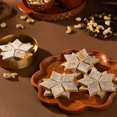 Pothgaal Sweet Kaju Burfi - 500 gms