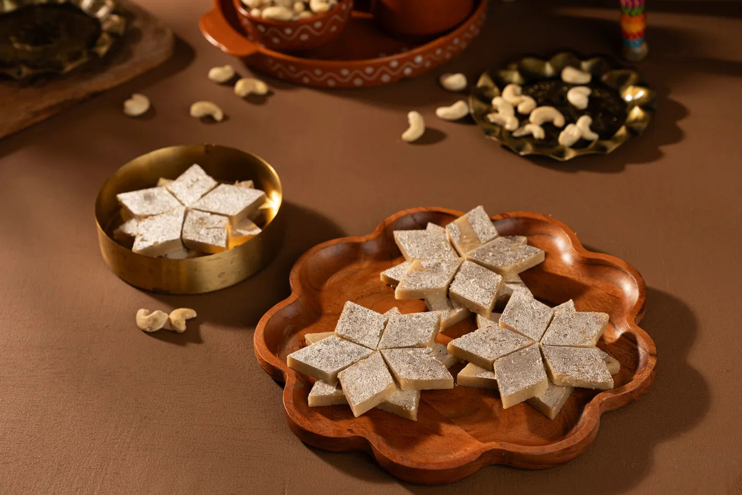 Pothgaal Sweet Kaju Burfi - 500 gms