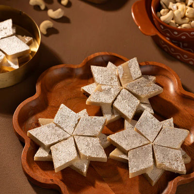 Pothgaal Sweet Kaju Burfi - 500 gms