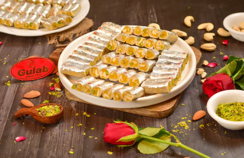 Gulab Sweets  Kaju Roll - 500 gms