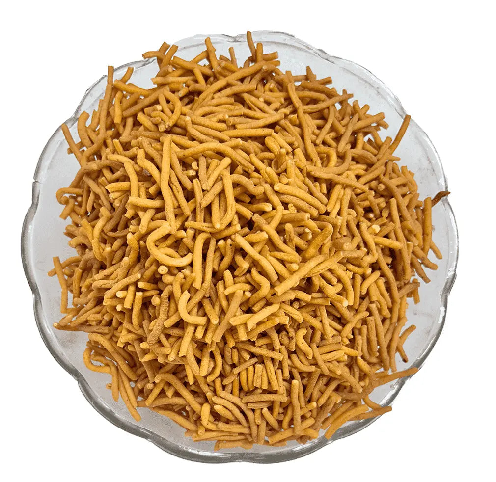 Bhole G Namkeen & Wafers Lausan Gathiya - 400 gms