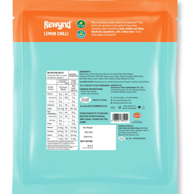 Rewynd Lemon Chilli Khakhra - 40 gms