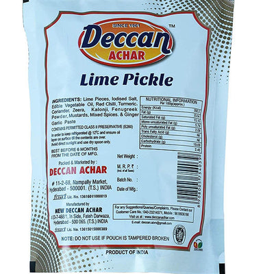 Deccan Achar Lime Pickle - 500 gms