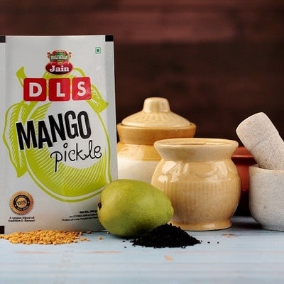 Aslee Paliwala Jain Pickles Mango Pickle - 400 gms