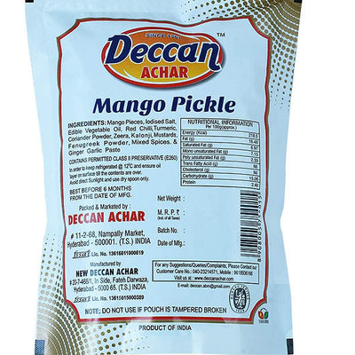 Deccan Achar Mango Pickle - 500 gms
