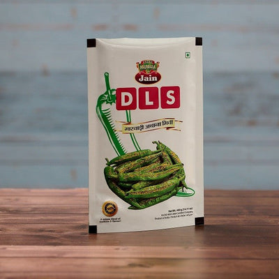 Aslee Paliwala Jain Pickles Marwadi Athna Mirchi – Green Chilly - 400 gms