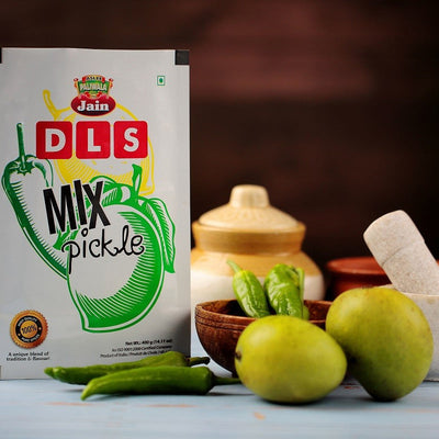 Aslee Paliwala Jain Pickles Mix Pickles - 400 gms