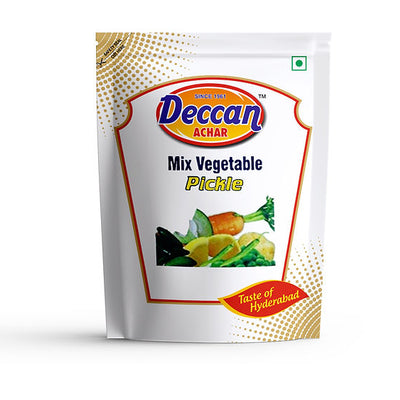 Deccan Achar Mix Vegetable Pickle - 500 gms