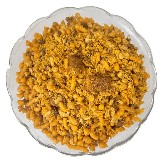 Bhole G Namkeen & Wafers Nadiyadi Mix - 400 gms