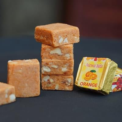 Nathu's  Orange Mewa Bites - 500 gms