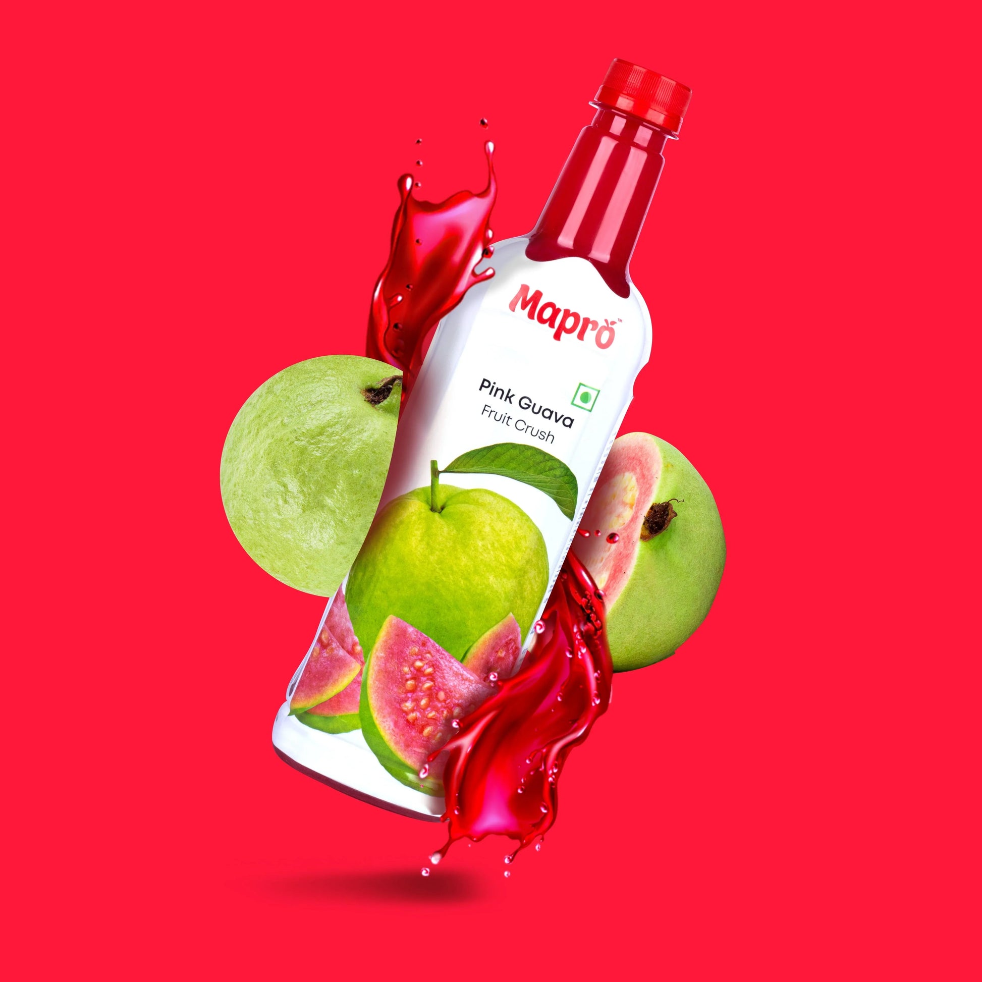 Mapro Pink Guava Fruit Crush - 750 ml