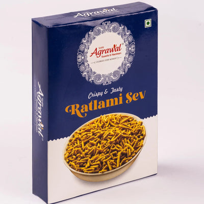 Shri Agrawal Sweets & Namkeen Ratlami Sev - 500 gms