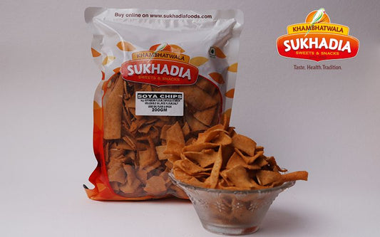 Sukhadia Sweets & Snacks Soya Chips - 200 gms