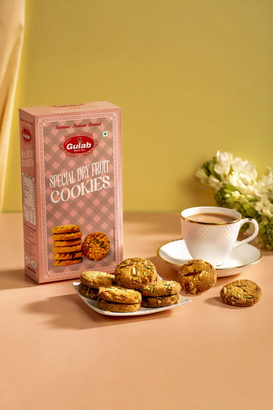 Gulab Sweets Spl. Dryfruit Cookies -  300 gms