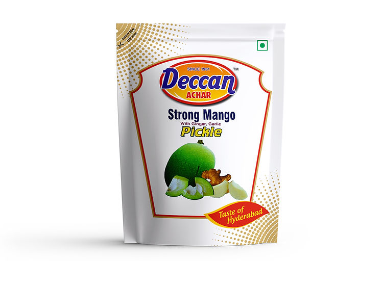 Deccan Achar Strong Mango Pickle - 500 gms