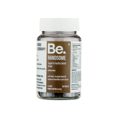 The Be Life Support Healthy Beard & Hair - 60 Tablets