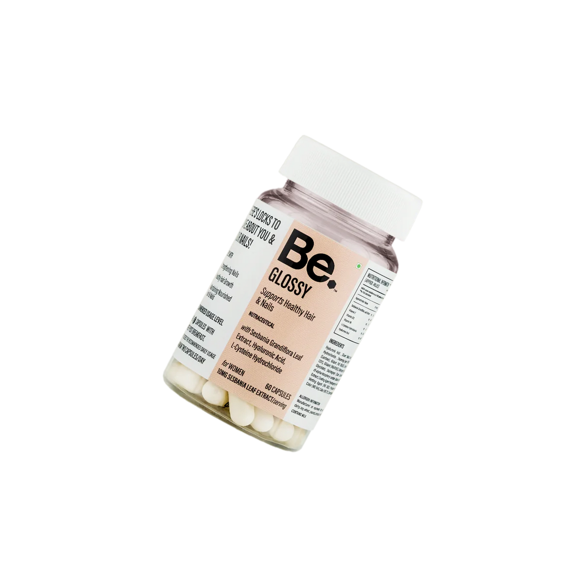 The Be Life Support Healthy Hair & Nails - 60 Capsules