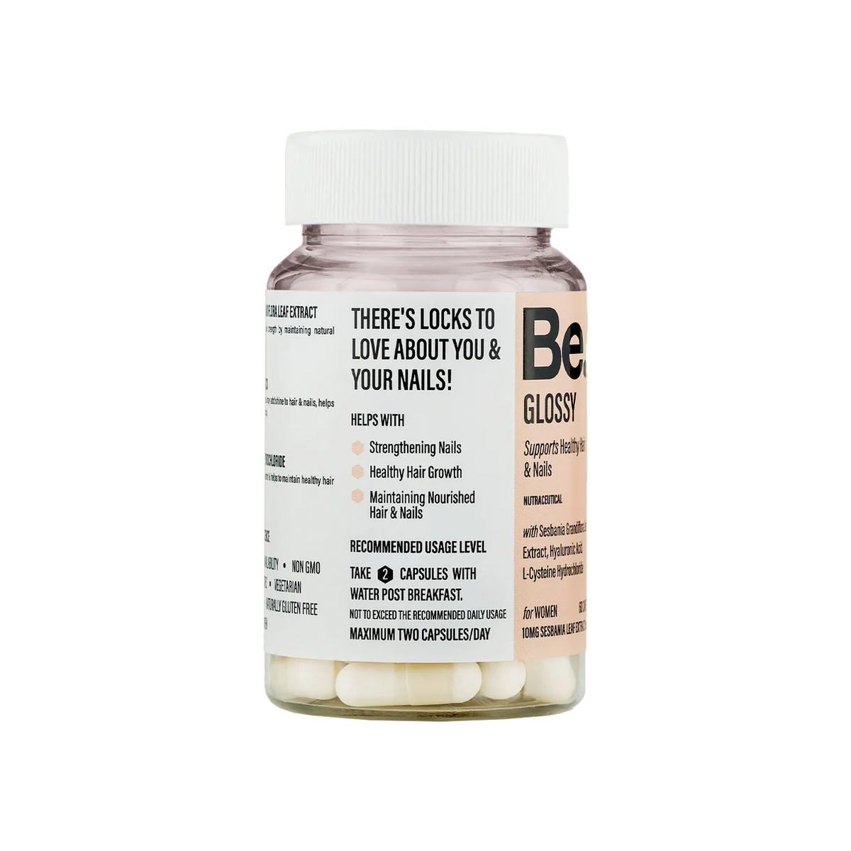 The Be Life Support Healthy Hair & Nails - 60 Capsules