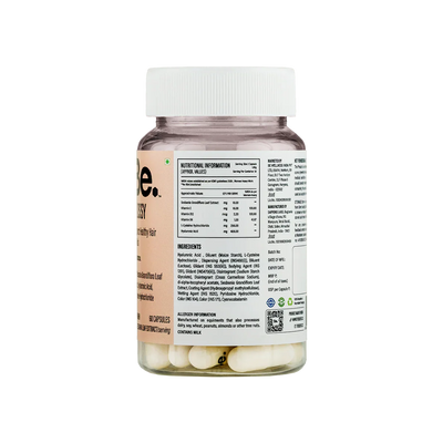 The Be Life Support Healthy Hair & Nails - 60 Capsules