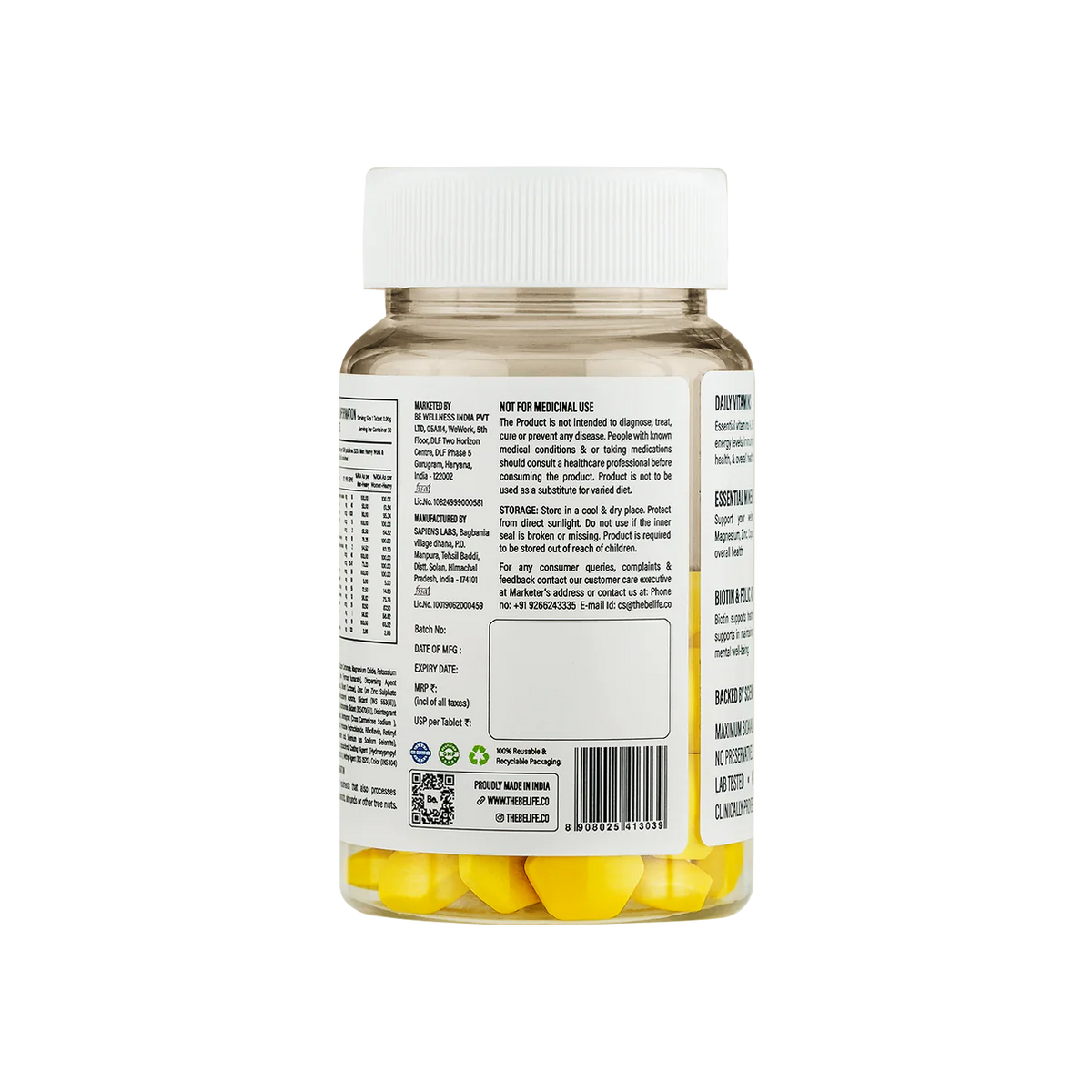 The Be Life Supports Overall Daily Health & Wellbeing - 30 Tablets