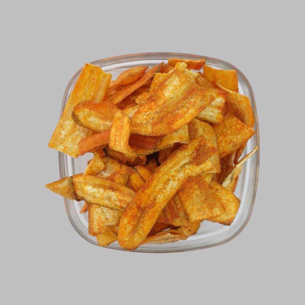 M M Mithaiwala Tikha Lamba Kela Wafer - 500 gms