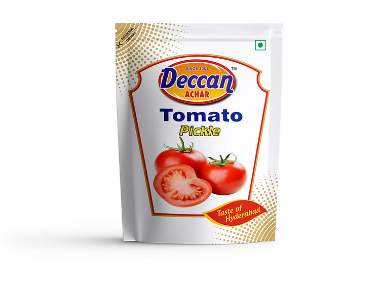 Deccan Achar Tomato Pickle - 500 gms
