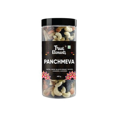 True Elements Panchmeva Dry Fruit Mix - Fasting Snack 400 gms