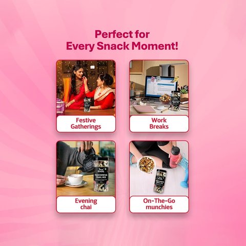 True Elements Panchmeva Dry Fruit Mix - Fasting Snack 400 gms