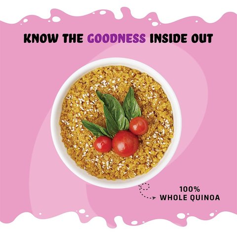 True Elements Quinoa Gluten-Free, High Protein & 100% Wholegrain Superfood - 500 gms